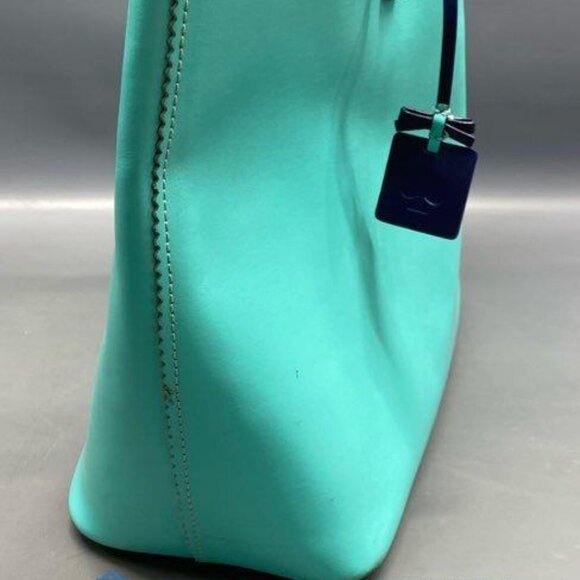 Kate Spade Scalloped Edge Leather Tote Bag - Picture 9 of 10